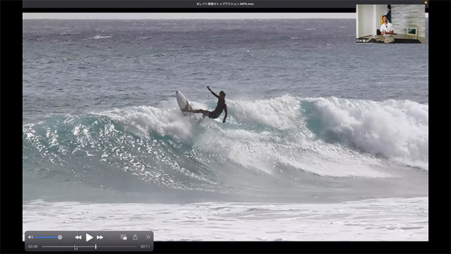 河村カイサSOS#31テイクオフからトップターン